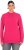 Ulla Popken Long Sleeves Mock Turtleneck Sweater Red Pink - Sudaderas y hoodies - 