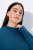 Ulla Popken Long Sleeves Mock Turtleneck Sweater Cerulean - Ulla Popken - Ulla Popken Ropa de Tallas Grandes