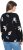 Ulla Popken Eco Cotton Leaf Pattern Long Sleeve Sweater Black - Sudaderas y hoodies - 