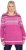 Ulla Popken Norwegian Style Pastel Tone Long Sleeve Sweater Summer Berry - Sudaderas y hoodies - 