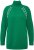 Ulla Popken Contrast Braid Turtleneck Sweater Emerald Green - Sudaderas y hoodies - 