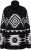 Ulla Popken Aztec-Inspired Long Sleeve Turtleneck Sweater Navy - Sudaderas y hoodies - 