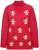 Ulla Popken Gingerbread Men Sweater Salsa Red - Sudaderas y hoodies - 