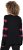 Ulla Popken Heart Print Long Sleeve V-Neck Sweater Black - Sudaderas y hoodies - 