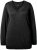Ulla Popken Casual V-Neck Long Sleeve Sweater Black - Sudaderas y hoodies - 