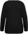 Ulla Popken Soft Fine Knit Pullover V-Neck Sweatshirt Black - Sudaderas y hoodies - 