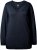 Ulla Popken Soft Fine Knit Pullover V-Neck Sweatshirt Marine - Sudaderas y hoodies - 