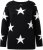 Ulla Popken Glitter Stars Soft Knit Sweater Black - Sudaderas y hoodies - 
