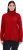 Ulla Popken Turtleneck Ribbed Trim Long Sleeve Sweater Salsa Red - Sudaderas y hoodies - 