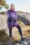 Ulla Popken Grand Check Long Sleeve Sweater Violet - Sudaderas y hoodies - 