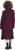 Ulla Popken Long Turtleneck Duster Sweater Plum - Sudaderas y hoodies - 