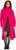Ulla Popken Long Turtleneck Duster Sweater Red Pink - Sudaderas y hoodies - 
