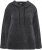 Ulla Popken Chenille Knit Hoodie Graphite Grey - Sudaderas y hoodies - 