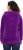 Ulla Popken Chenille Knit Hoodie Dark Purple - Sudaderas y hoodies - 