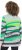 Ulla Popken Landscape Stripe Sweater Moss Green - Sudaderas y hoodies - 