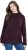 Ulla Popken Contrast Trim Long Sleeve Sweater Dark Ruby - Sudaderas y hoodies - 