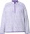 Ulla Popken Striped Knit Long Sleeve Troyer Collar Sweater Purple - Sudaderas y hoodies - 