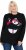 Ulla Popken Whimsical Holiday Sweater Black - Sudaderas y hoodies - 