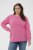 Kaffe Curve Sus Sweatshirt Pink Power - Sudaderas - 