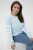 Kaffe Curve Mila Sweatshirt Nantucket Breeze Blue - Sudaderas - 