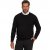 JP1880 Pullover Sweater Black TALL - ROPA DE HOMBRE MT-6XLT - Tamaños de talle alto