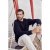 JP1880 Pullover Sweater Dark Navy TALL - ROPA DE HOMBRE MT-6XLT - Tamaños de talle alto