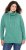 Ulla Popken Drawstring Collar Long Sleeve Sweatshirt Green - Sudaderas y hoodies - 