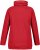 Ulla Popken Drawstring Collar Long Sleeve Sweatshirt Salsa Red - Sudaderas y hoodies - 