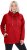 Ulla Popken Drawstring Collar Long Sleeve Sweatshirt Salsa Red - Sudaderas y hoodies - 