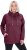 Ulla Popken Drawstring Collar Long Sleeve Sweatshirt Dark Berry - Sudaderas y hoodies - 