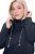 Ulla Popken Drawstring Collar Long Sleeve Sweatshirt Navy - Ulla Popken - Ulla Popken Ropa de Tallas Grandes