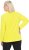 Ulla Popken Modular Fleece Zip Front Jacket Lime - Sudaderas y hoodies - 