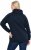 Ulla Popken Rhinestone Snowflake Turtleneck Sweatshirt Navy - Sudaderas y hoodies - 