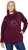 Ulla Popken Rhinestone Snowflake Turtleneck Sweatshirt Dark Ruby - Sudaderas y hoodies - 