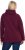Ulla Popken Rhinestone Snowflake Turtleneck Sweatshirt Dark Ruby - Sudaderas y hoodies - 