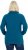 Ulla Popken Rhinestone Snowflake Turtleneck Sweatshirt Teal - Sudaderas y hoodies - 