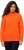 Ulla Popken Collared Long Sleeve Sweatshirt Tangerine - Sudaderas y hoodies - 