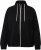 Ulla Popken Contrast Color Zip Up Sweatshirt Black - Sudaderas y hoodies - 