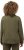 Ulla Popken Contrast Color Zip Up Sweatshirt Loden Green - Sudaderas y hoodies - 