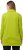 Ulla Popken GLOW Lettered Collared Sweatshirt Apple Green - Sudaderas y hoodies - 