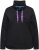 Ulla Popken Stand-Up Collar Long Sleeve Sweatshirt Black - Sudaderas y hoodies - 