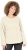 Ulla Popken Embroidered Freedom Rolled Edge Sweatshirt Sand - Sudaderas y hoodies - 