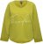 Ulla Popken Embroidered Freedom Rolled Edge Sweatshirt Avocado Green - Sudaderas y hoodies - 