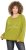 Ulla Popken Embroidered Freedom Rolled Edge Sweatshirt Avocado Green - Sudaderas y hoodies - 