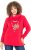 Ulla Popken Sparkling Candy Cane Graphic Sweatshirt Salsa - Sudaderas y hoodies - 