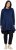 Ulla Popken Flounce Panel Long Sleeve Sweatshirt Dress Navy - Sudaderas y hoodies - 