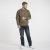 North Latitude Denim Logo Sweatshirt Dusty Olive Green TALL - TALL sudaderas - Sudaderas TALL para hombre alto
