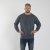 North Latitude O-Neck Sweatshirt Blue Melange TALL - TALL sudaderas - 