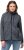 Ulla Popken Heather Knit Fleece Jacket Navy - Sudaderas y hoodies - 