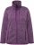 Ulla Popken Heather Knit Fleece Jacket Dark Purple - Sudaderas y hoodies - 